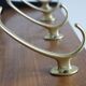 Porte-manteau Boomerang en teck par Alfred Hendrickx pour Belform, Belgique, années 1950