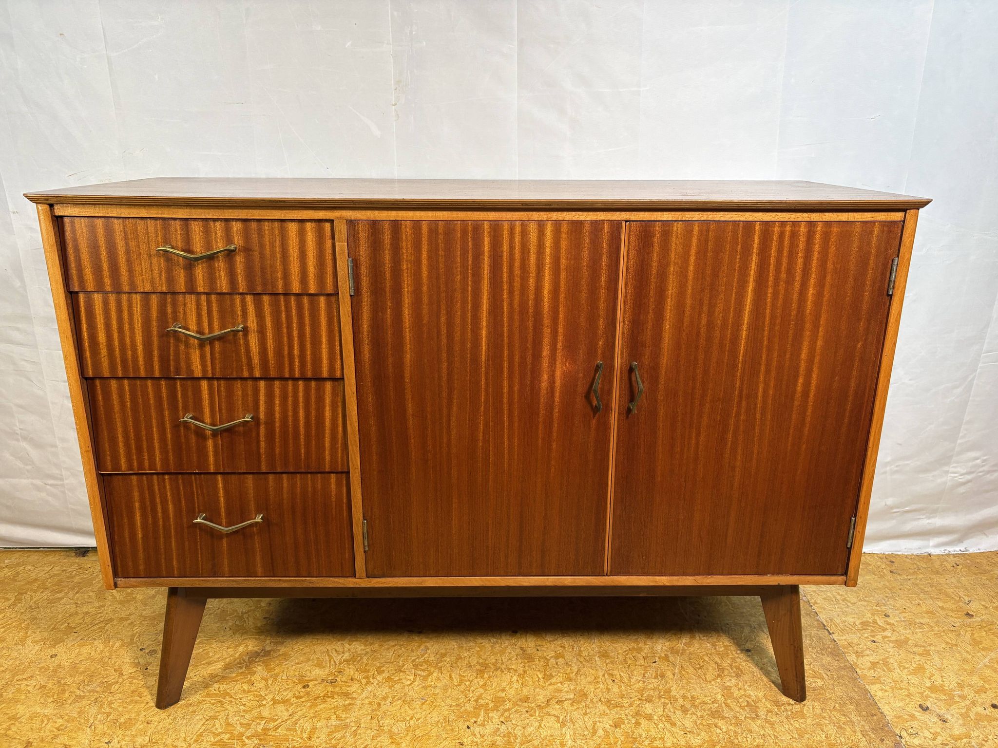 Vintage Remploy Teak Sideboard | 1950s–1960s | Mid-Century British Design A