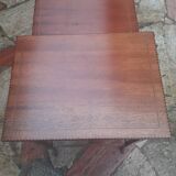 Mahogany nesting tables