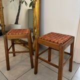 Pair of stools Circa 1950