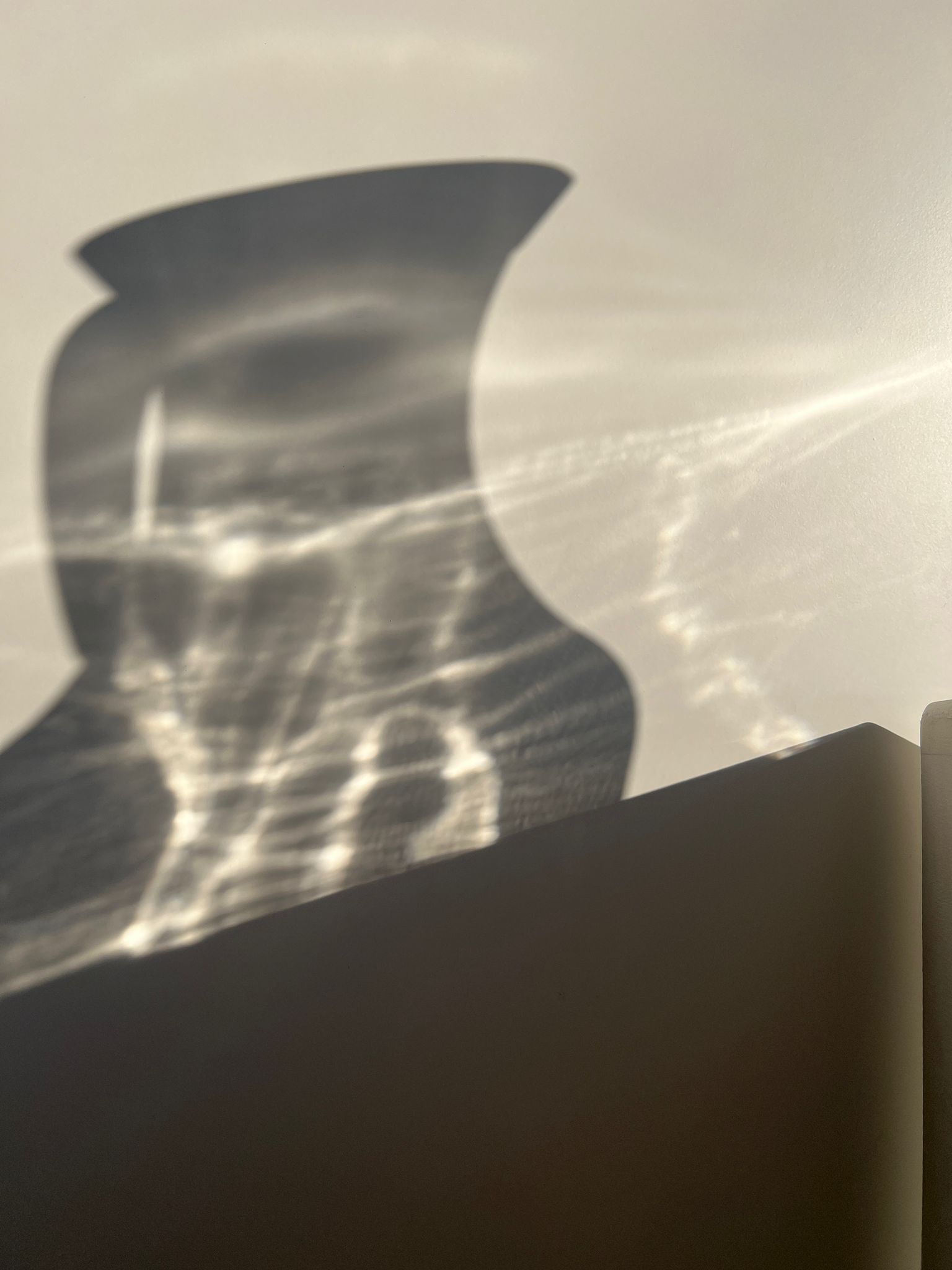 Vintage water decanter H: 25cm