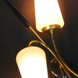 Metal and opaline sconces, Lunel, france