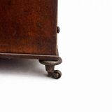 English desk with wooden drawers, late 19th century