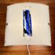 Large scandinavian design glass wall light.