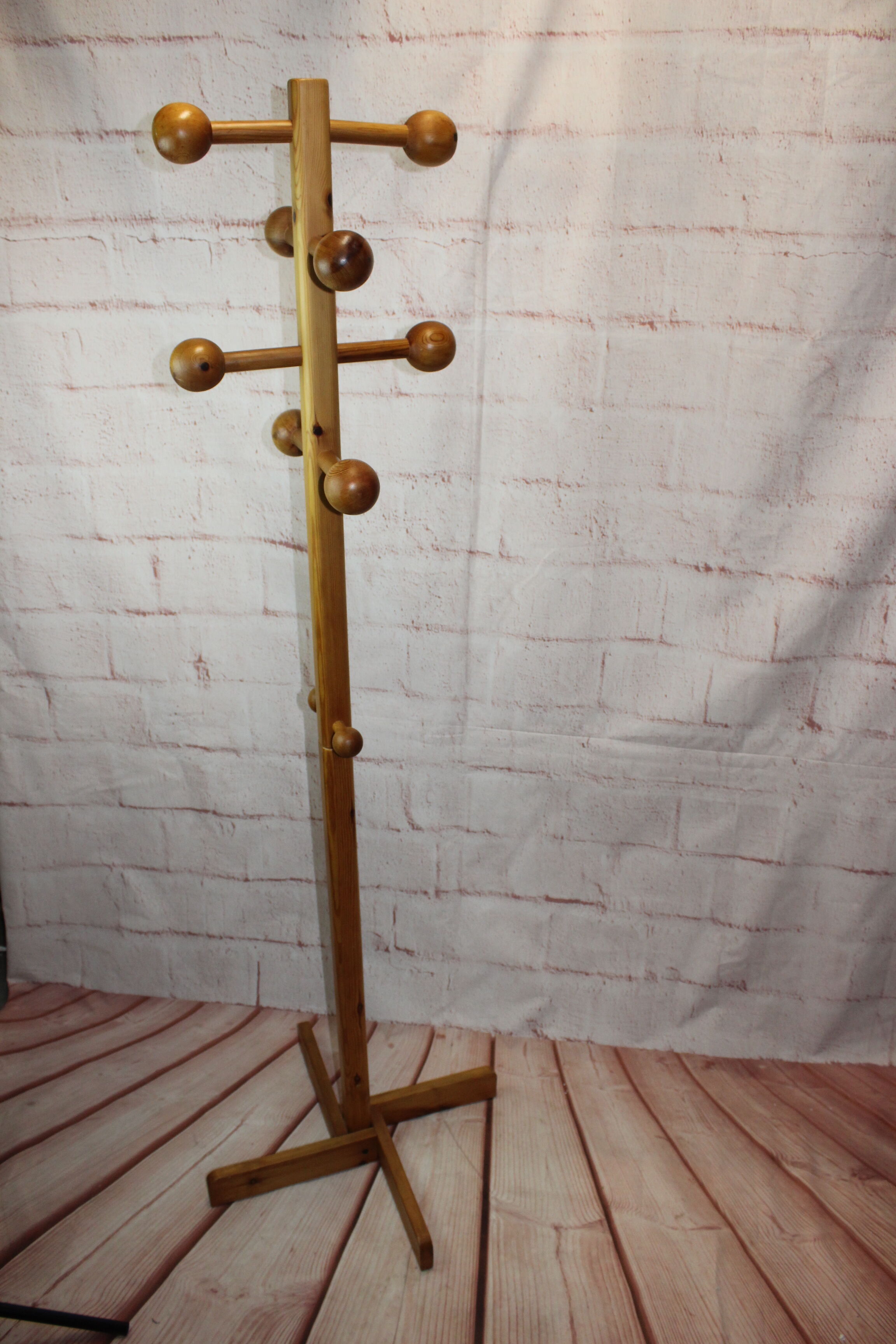 Coat rack on foot vintage scandinavian design