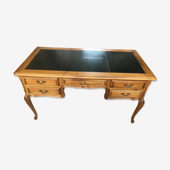 Bureau merisier style louis  xv