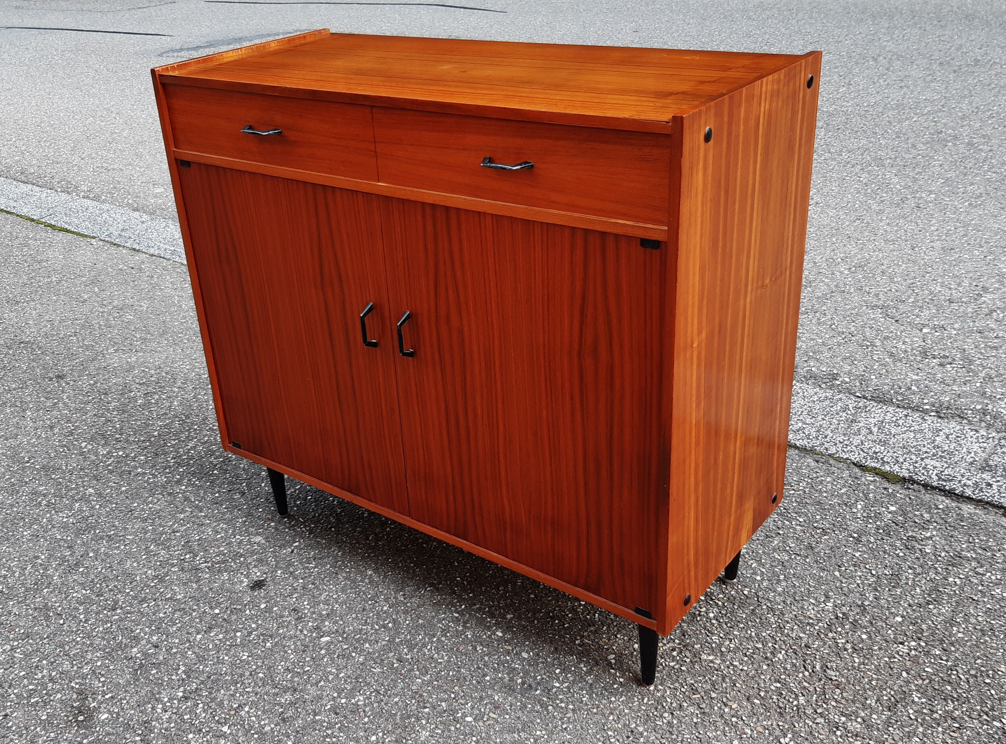 Vintage shoe cabinet