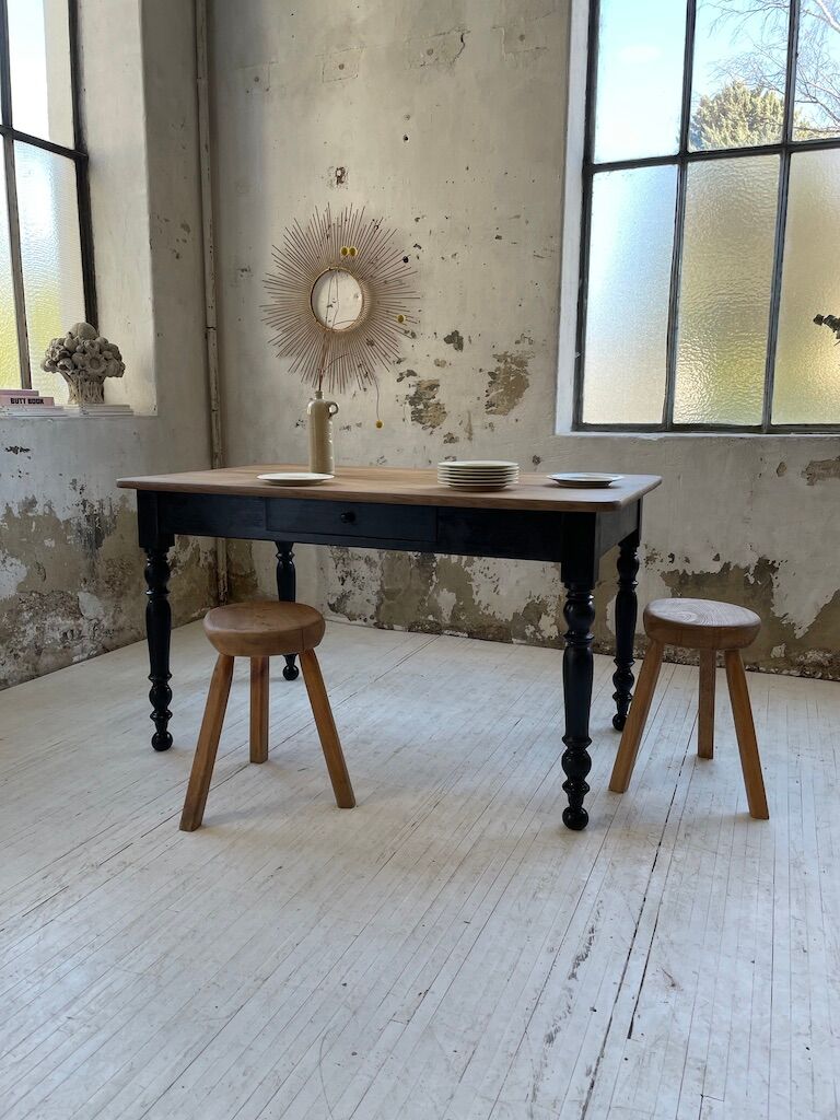 Farm bistro table in oak