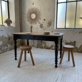 Farm bistro table in oak