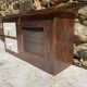 Wood and earthenware pantry to place or hang.