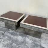 Pair of coffee table 70/80