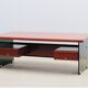 Mid-century modern glass desk, Italy 1960s
