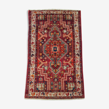 Handmade Hamadan Persian carpet