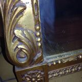 Old mirror in gilded stucco - 100x70cm