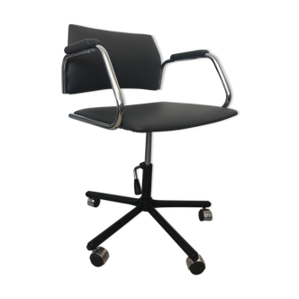 Vintage grey desk chair from Kovona, 1986