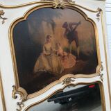 Former Louis XV-style chimney trumeau - 125 x 157