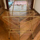Vintage brass magazine holder - year 50-60