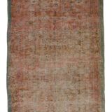 Turkish Anatolian Handmade Vintage Area Rug 200 cm x 100 cm