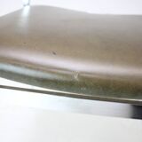 Ensemble de deux chaises chromées, années 1970