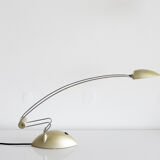Golden halogen lamp with balance wheel style 80s
