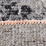 Distressed wool vintage tapis rugs 243x158cm