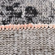 Distressed wool vintage tapis rugs 243x158cm