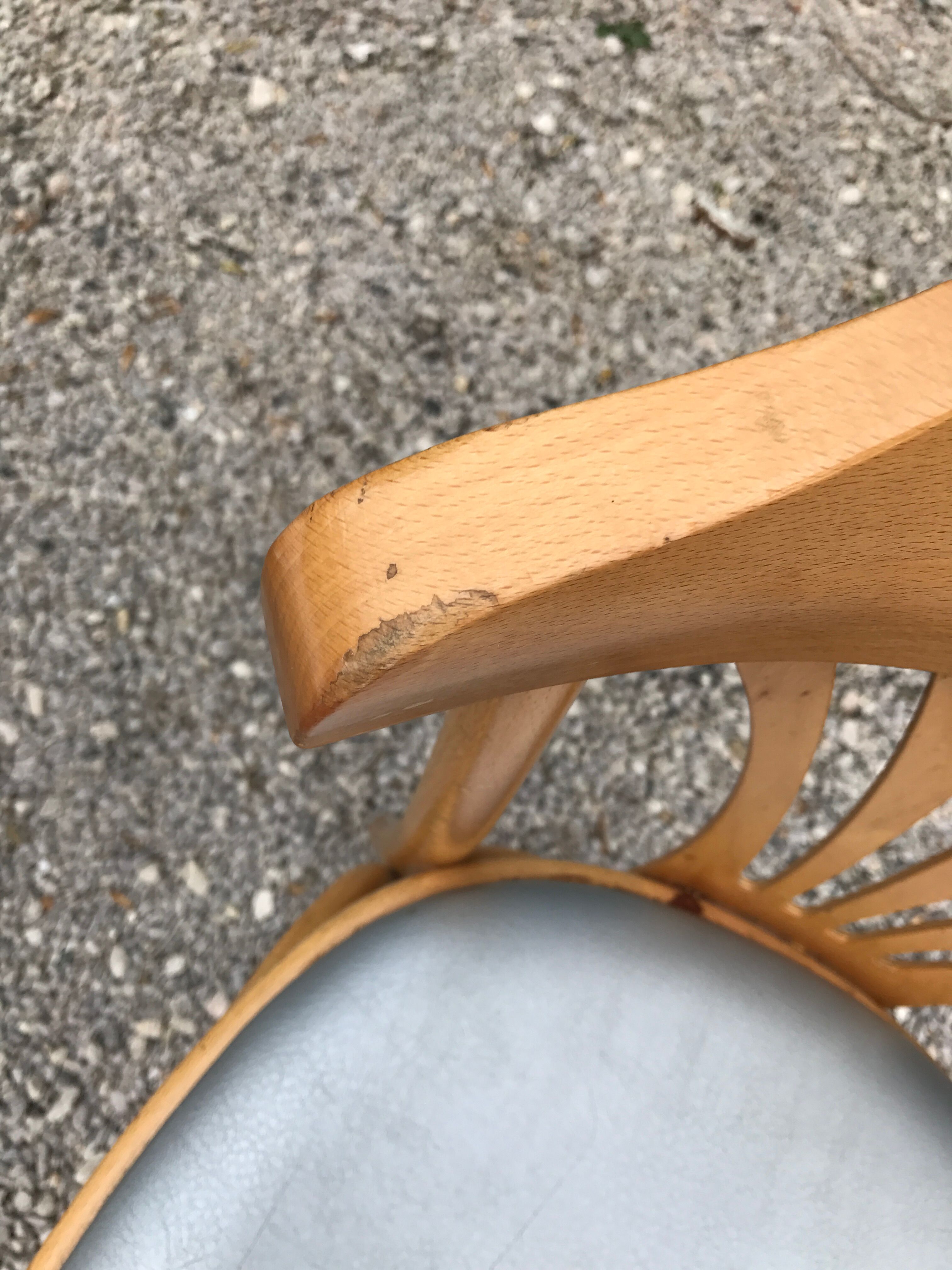 Pair of chairs of Bistro in 1990