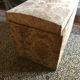 Coffre ancien en tissu