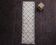 Berber runner rug diamond black 85x300 cm