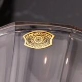 Otero crystal vase from Val Saint Lambert