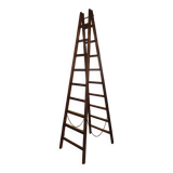 Vintage 9-step painter's stepladder