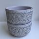Duo of 70s ceramic ramekins signed Austruy
