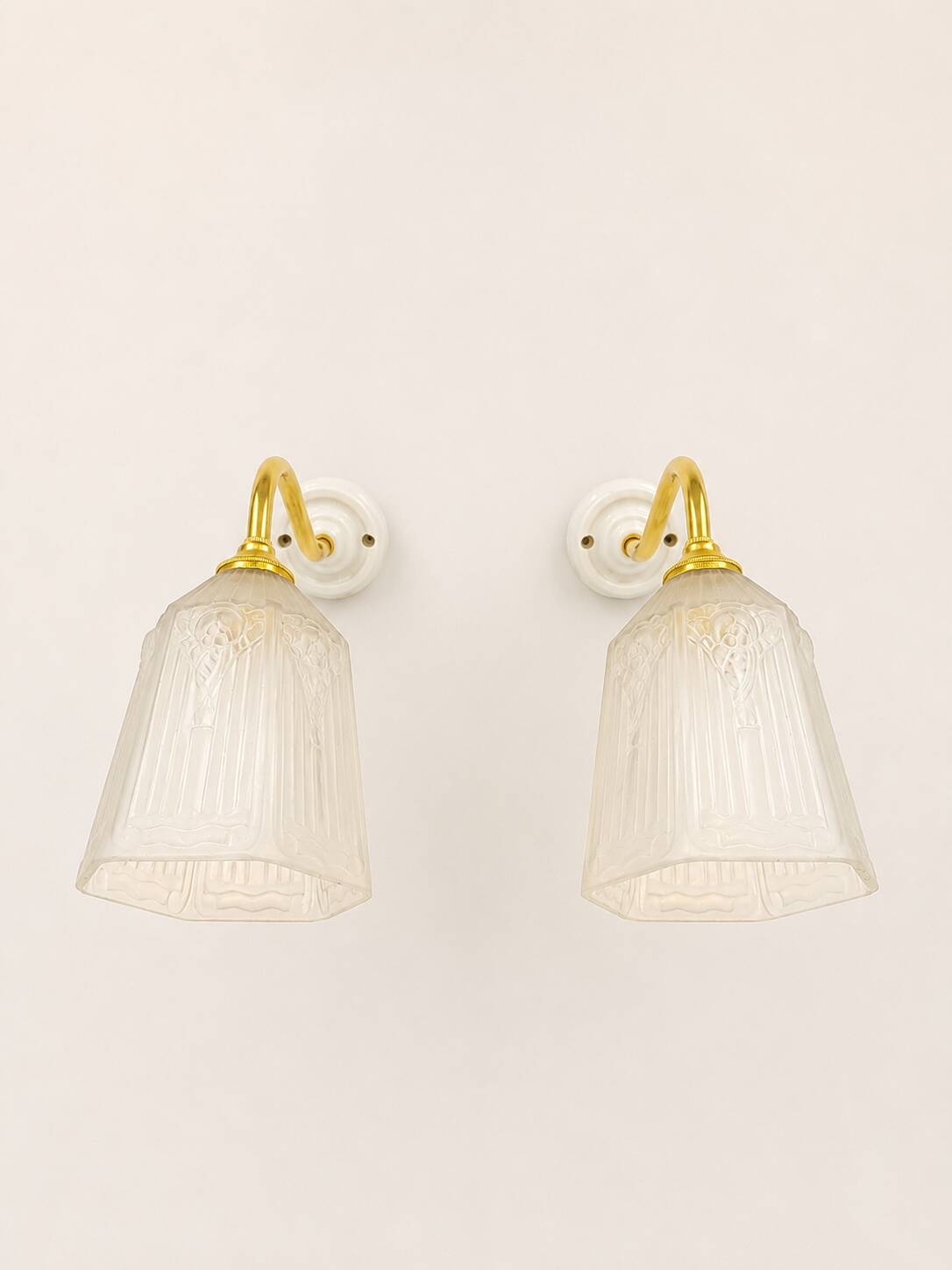 Art Deco wall lights