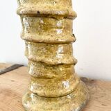 Yellow Tamegroute candle holder