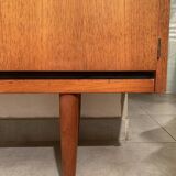 Scandinavian teak row from the 1960s