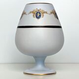 Footed vase, ceramic pot - Flora Keramiek Gouda Holland factory