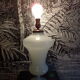 Pied de lampe opaline 1950