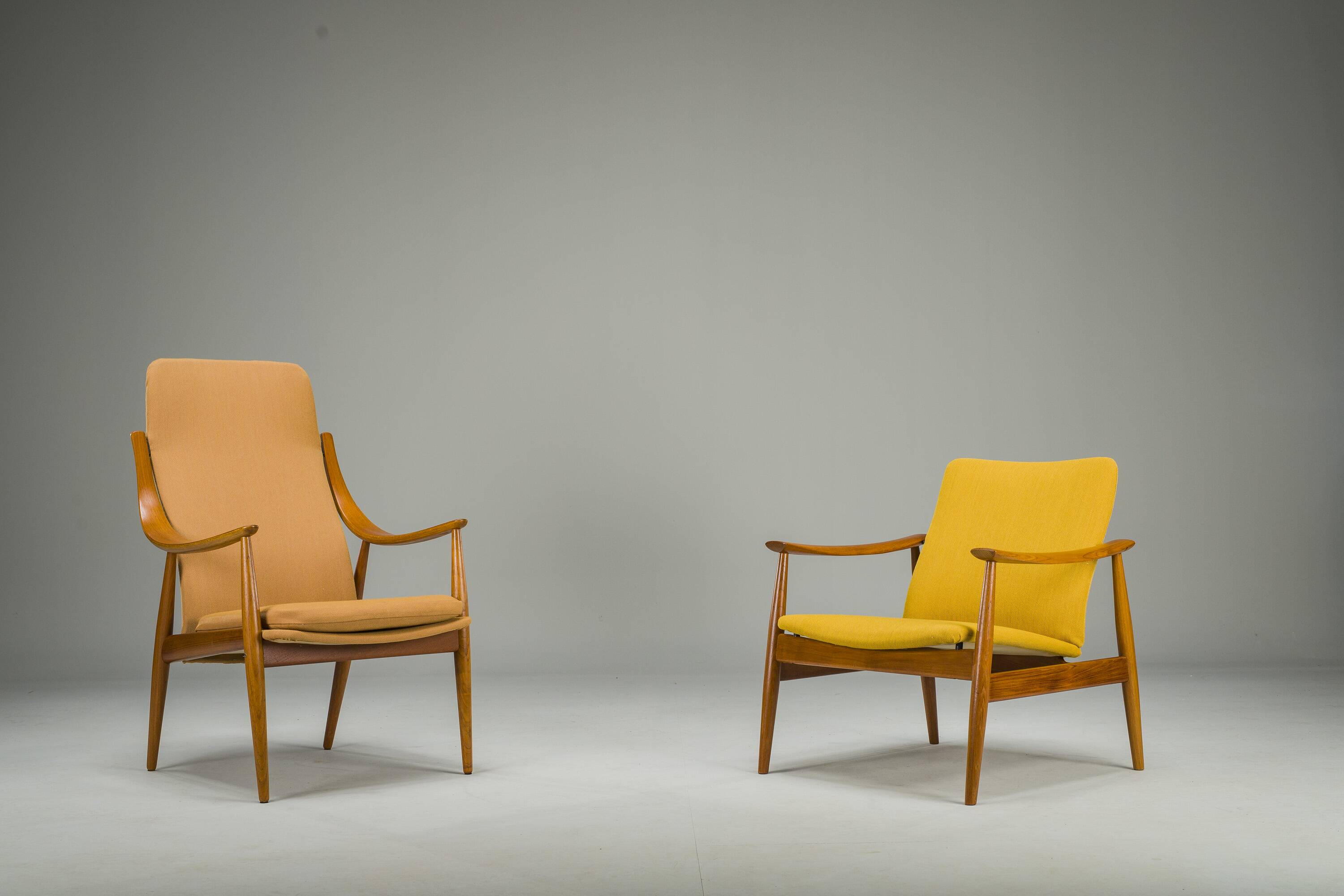 Mid-Century Teak Lounge Chair by Peter Hvidt & Orla Mølgaard for France & S