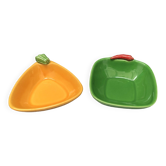 Set of 2 Saint Clément slush trays from the 60s