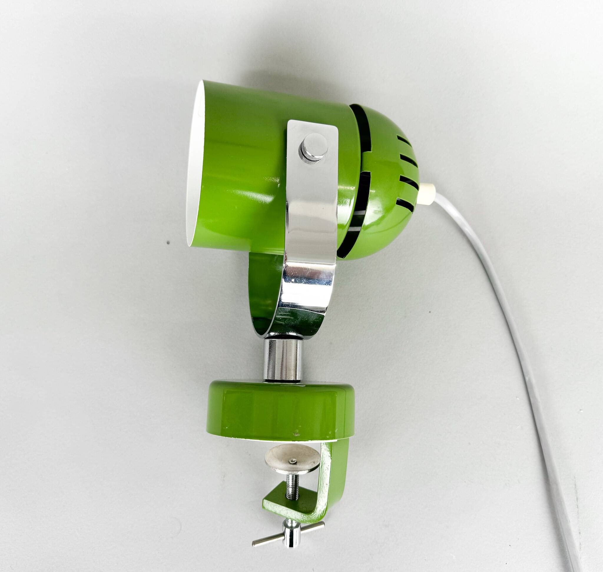 Vintage Wall Lamp or Clamp Lamp by Stanislav Indra, Czechoslovakia, 1970's
