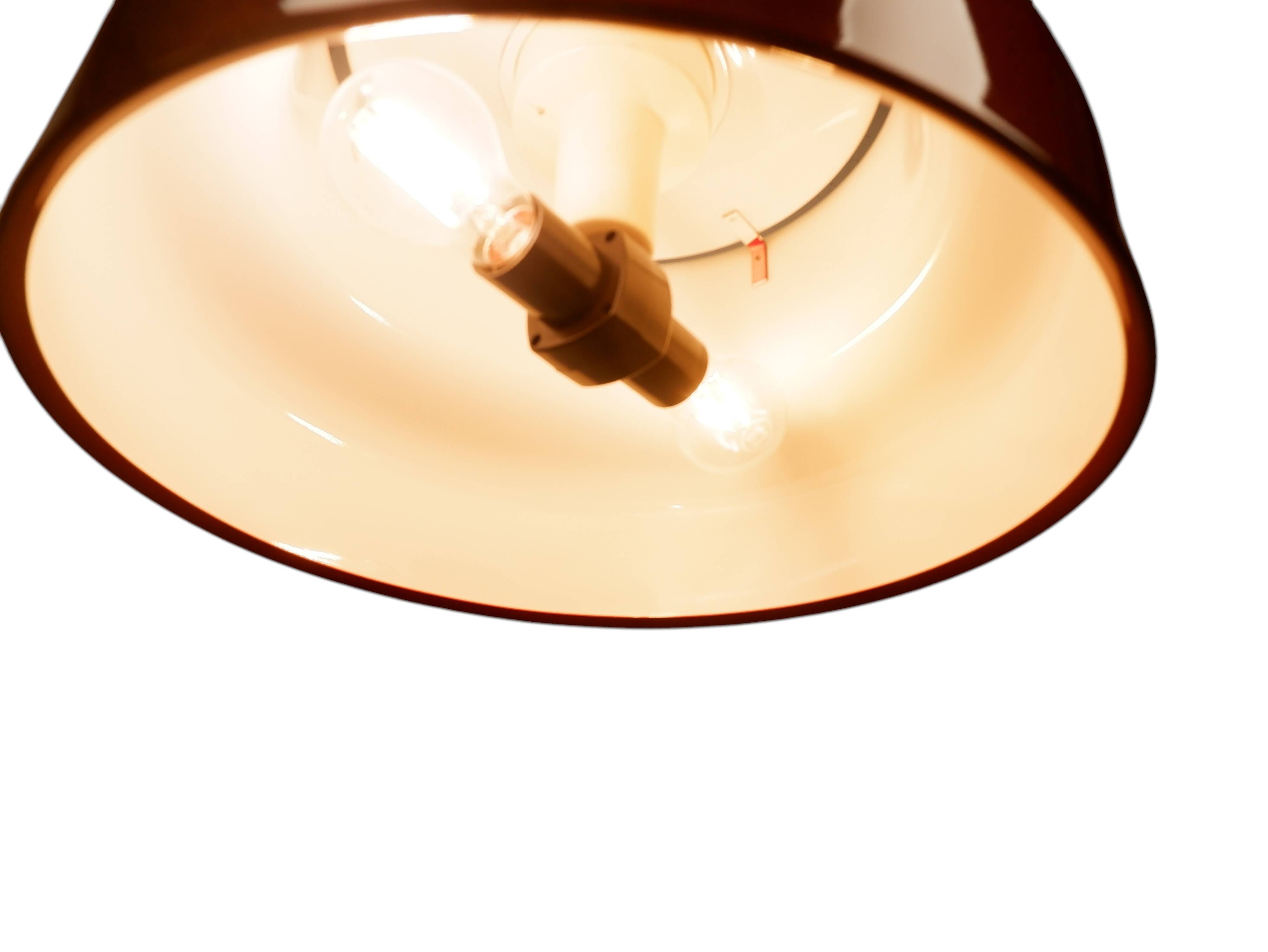 Bumling hanging lamp by Atelje Lyktan, 1970s