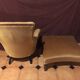 Chair and footrest set