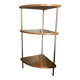 Étagère d’angle 1960 formica