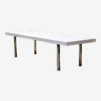 Table banc en formica par Pierre Guariche pour Meurop