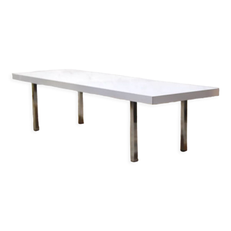 Table banc en formica par Pierre Guariche pour Meurop