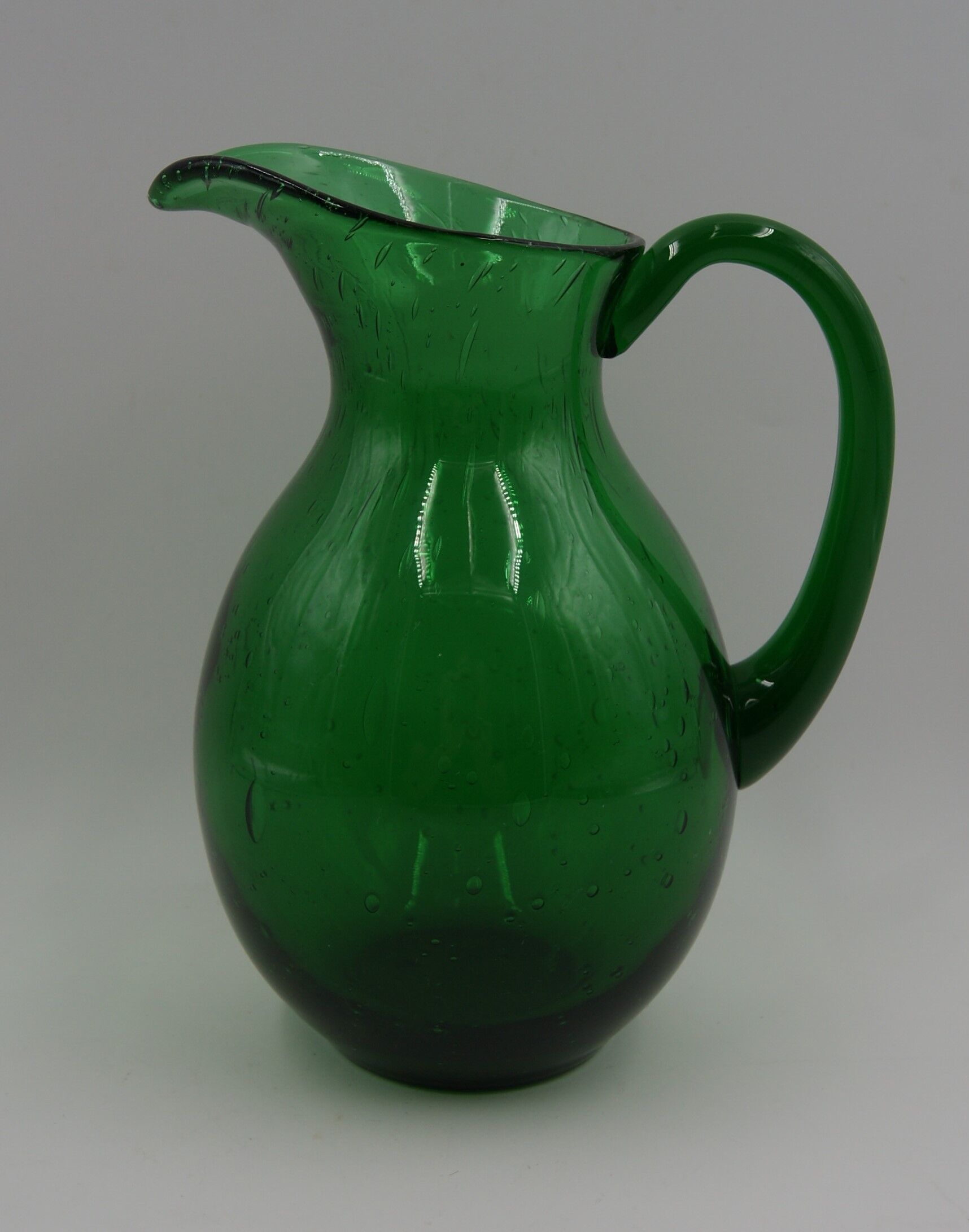 Vintage blown glass decanter