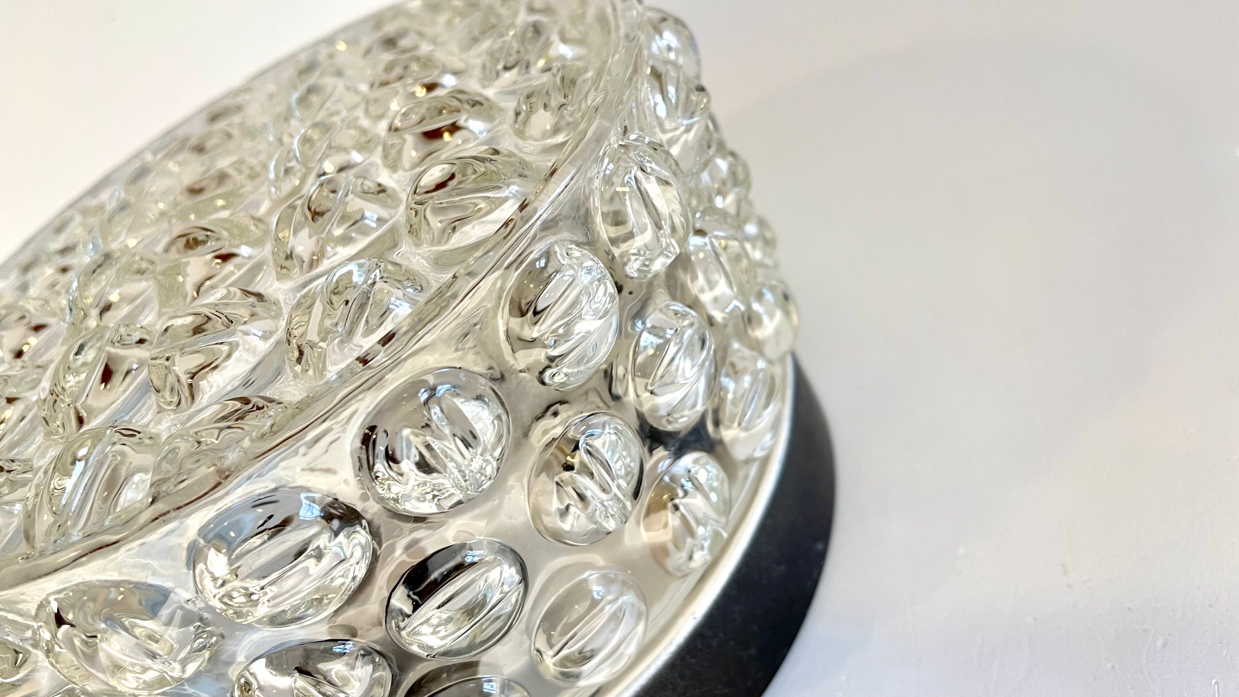 Ceiling lamp geometric design years 60s