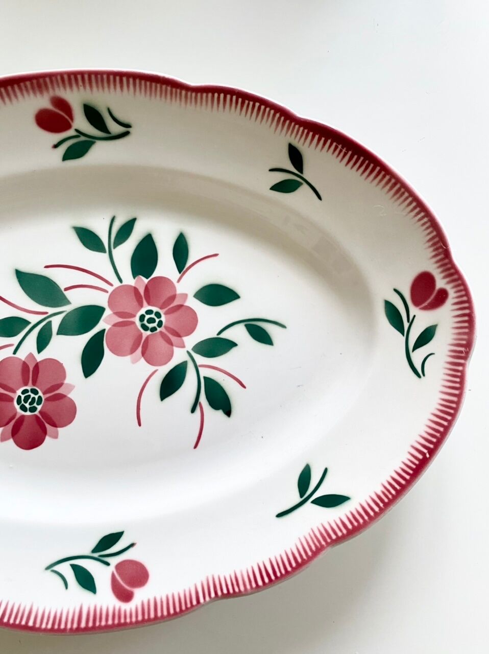 Flat oval badonviller