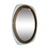 Beveled two tone mirror edited by ISA Italy 1970 60x80cm