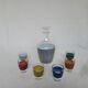 Geometric liqueur service from the 1960s.